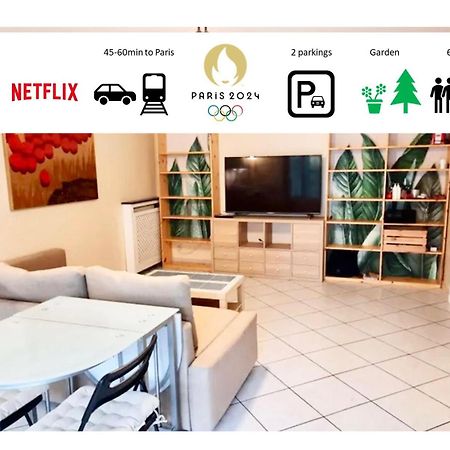 Appartement Calme Avec Jardin Proche De Paris Evry-Gregy-sur-Yerre Zewnętrze zdjęcie